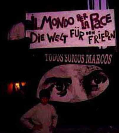 night demonstration, zocalo